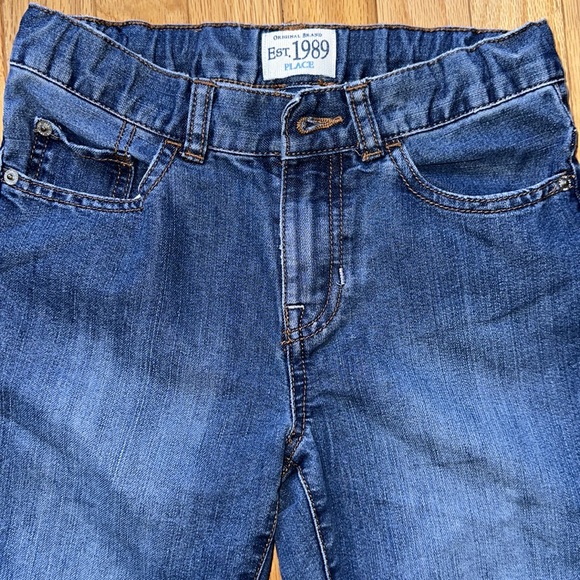Children’s Place boot cut blue jeans boys size 10 - Picture 11 of 13